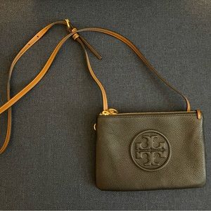 TORY BURCH Perry Bombe Double Zip Crossbody